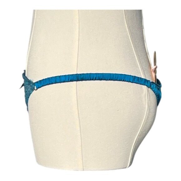 Agent Provocateur Soirée Czarinah Blue Sequin Thong - Picture 6 of 9